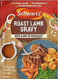 Schwartz Sachets - Classic Roast Lamb Gravy 6 x 26g
